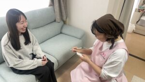 産後ヘルパーによるヒアリング