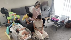 自宅訪問型産後ケアは、第2子に有効です